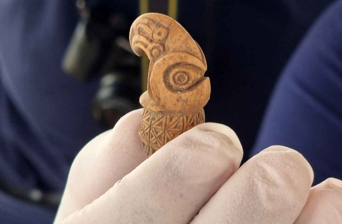 Rare 2,500-Year-Old Bone Scythian Sceptre Discovered In Bulgaria