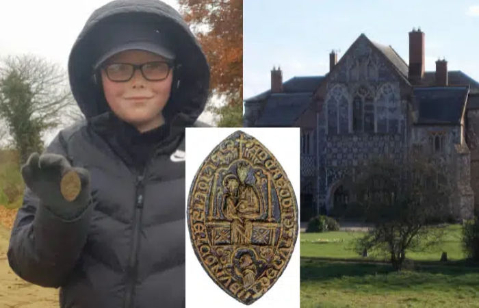 Rare Medieval Seal Matrix Found By 10-Year-Old Boy In UK