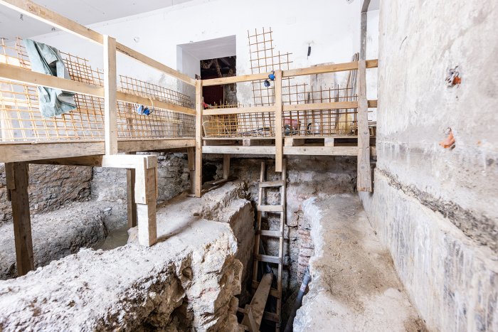 Unexpected Discovery Of Roman Baths Under Split City Museum In Croatia