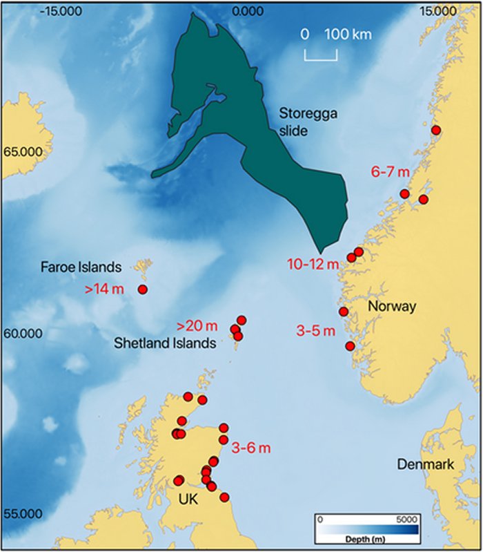 Enormous Storegga Tsunami Wiped Out Communities In Stone Age Britain