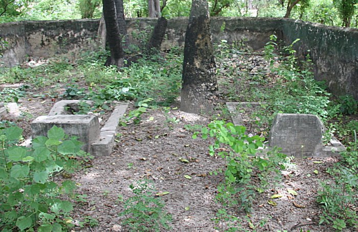 The site of tombs along the Swahili Coast in East Africa where University of South Florida anthropologist Chapurukha Kusimba and colleagues opened graves to study ancient DNA. Credit: Chapurukha Kusimba, University of South Florida