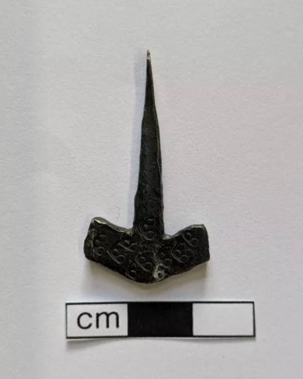 Thor's Hammer Pendant Found In Norfolk May Be Linked To The Great Heathen Army 