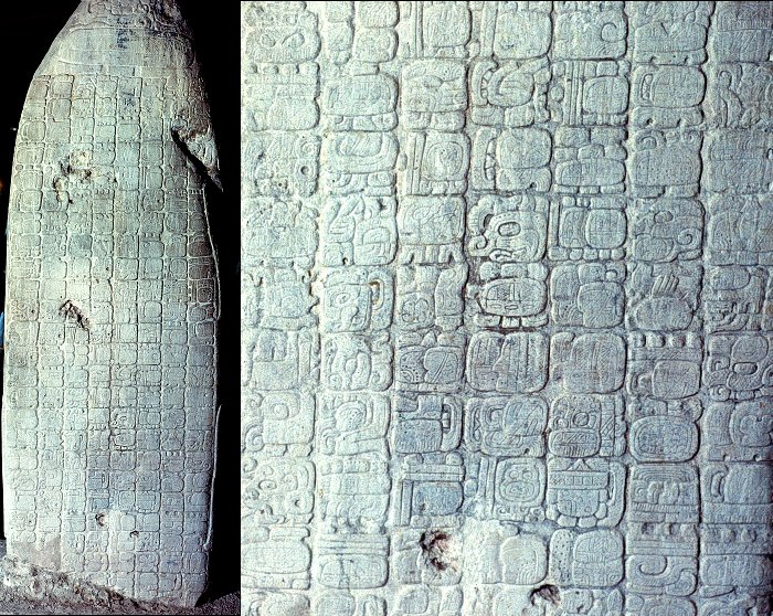 Tikal, Guatemala: Stela 31 back. Image credit: HJPD - CC BY 3.0