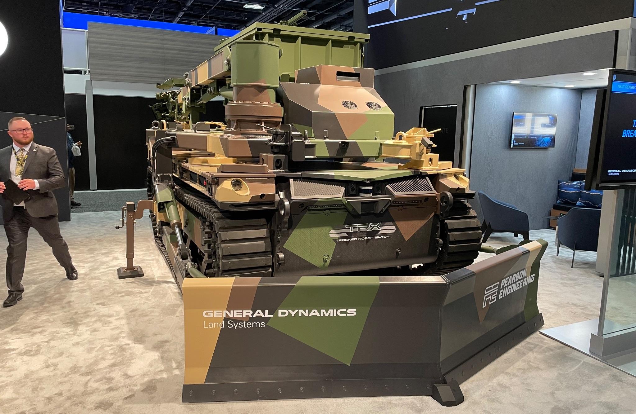 General Dynamics Land Systems Showcases TRX Breacher Technology Demonstrator - MilitaryLeak