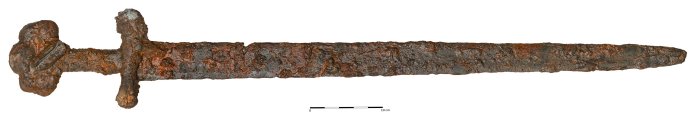 Well-Preserved 1,000-Year-Old Ulfberht Sword Found In The Wisla River, Poland