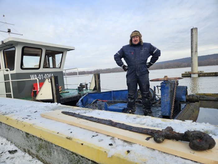 Well-Preserved 1,000-Year-Old Ulfberht Sword Found In The Wisla River, Poland