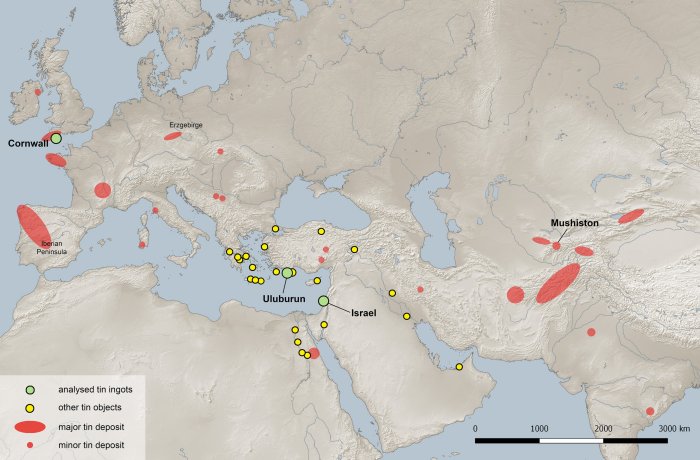 Scientific Disagreement Over The Bronze Age Tin Ingots From The Uluburun Shipwreck 