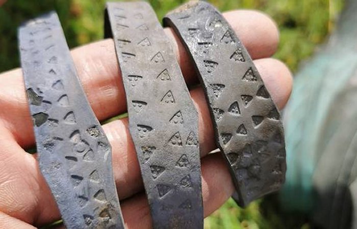 Magnificent Large Viking Age Silver Treasure Found By Metal Detectorist On Engeløya, Norway