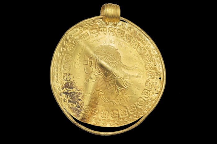 Vindelev Treasure Re-Writes Ancient History - World's Oldest Runic Inscription Of God Odin Found On Ancient Gold Pendants