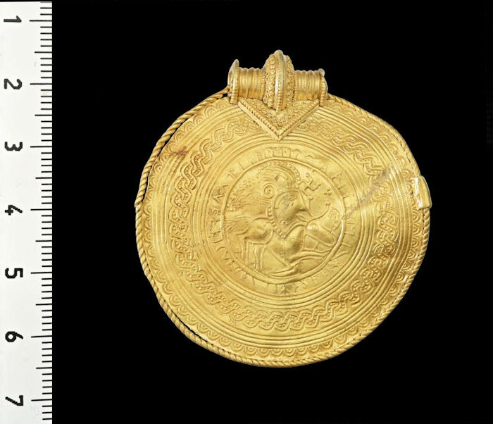 Vindelev Treasure Re-Writes Ancient History - World's Oldest Runic Inscription Of God Odin Found On Ancient Gold Pendants