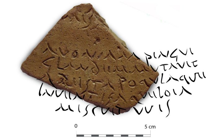 Incredible Discovery Of A Poem By Virgul On A Roman Oil Amphora