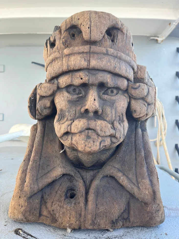 Unique Statue Of Warrior Wearing A Phrygian Cap Accidently Discovered By Dutch Fishermen