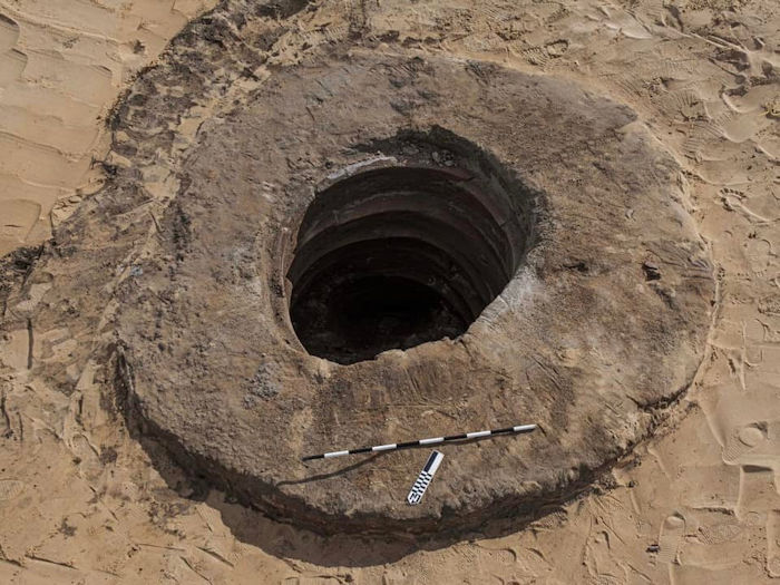 Pharaonic Water Wells Discovered For The First Time Near 'Horus Road' In Egypt