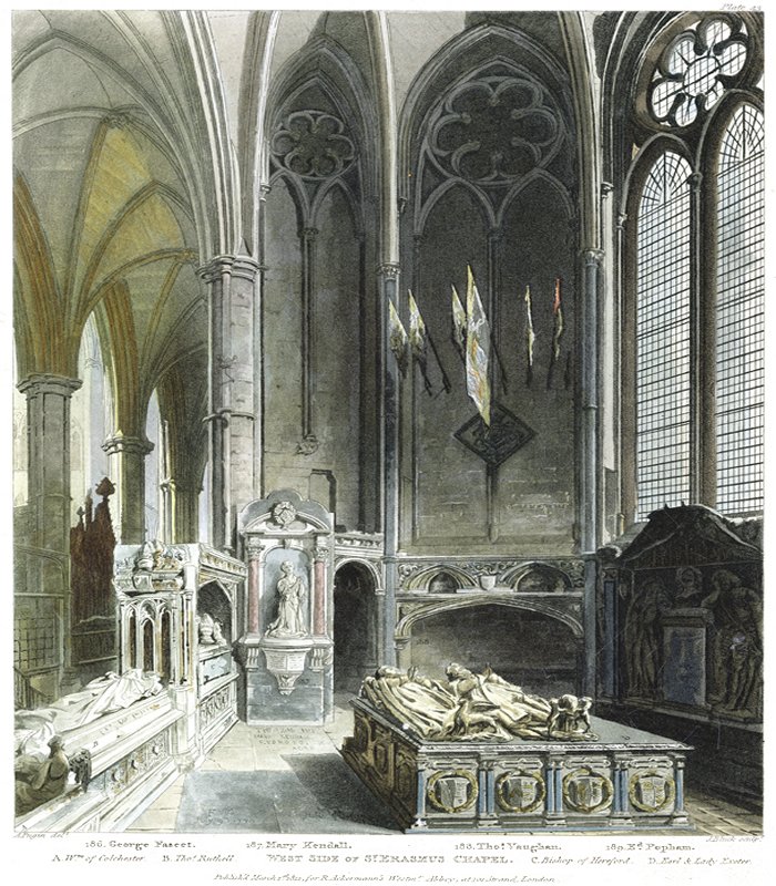 West Side of St. Erasmus's Chapel, Westminster Abbey